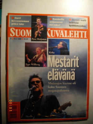 Suomen Kuvalehti Nro 7/1999 (26.11)