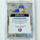Robin Salo - 21-22 UD Stature Rookie AU /199 - pikkukuva 2