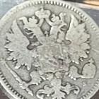 25 penniä 1875 hopeaa kolikko suomi - pikkukuva 2