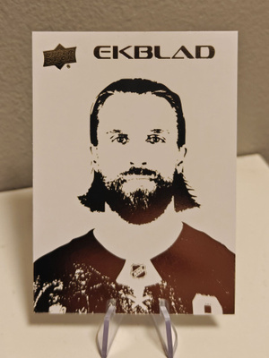 2026-27 Upper Deck Series 1 Aaron Ekblad #ST-34 Stencils