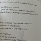 Jorma Heikkilä - Kuulen kevääni kuovia (nid., sign.) - pikkukuva 2