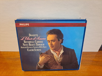 Donizetti:L' elisir D'amore-Ricciarelli-Carreras-Scimone 2CD