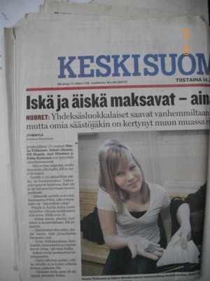 Keskisuomalainen 14.2.2006 (27.5)
