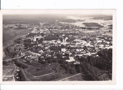 VANHA Postikortti Hamina 1930-l Karhumäki
