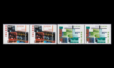 Islanti 1038-9DD ** Europa julistetaide vihkomerkit (2003)