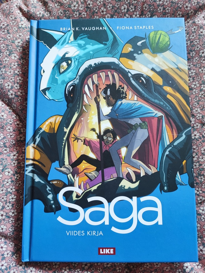 Saga viides kirja Brian K Vaughan Fiona Staples
