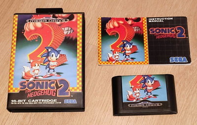 Mega Drive Sonic 2 (CIB) PAL