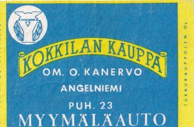 Angelniemi, Kokkilan kauppa  b506