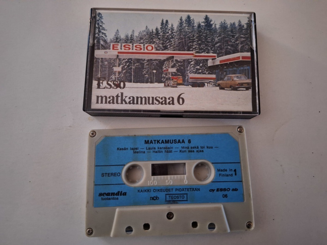 ESSO MATKAMUSAA 6 - Tapani Kansa, Taiska ym.  c-kasetti
