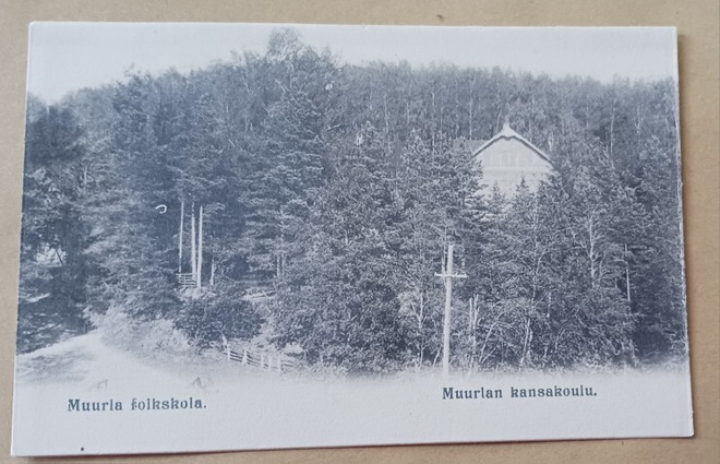 Muurla, Muurlan kansakoulu, vanha mv pk, ei p.