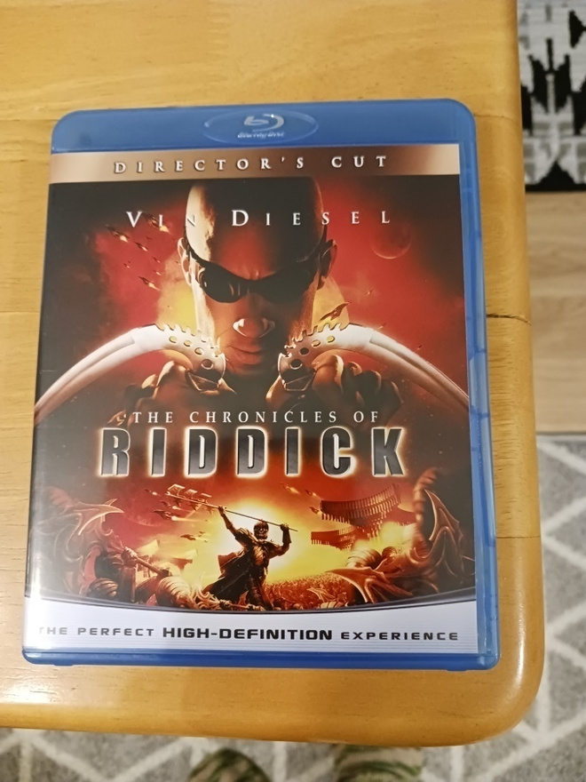 THE CHRONICLES OF RIDDICK BLU-RAY DIRECTORS CUT