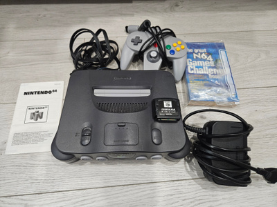 Nintendo 64 konsolisetti eur.