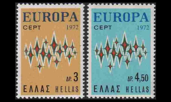 Kreikka 1106-7 ** Europa (1972)