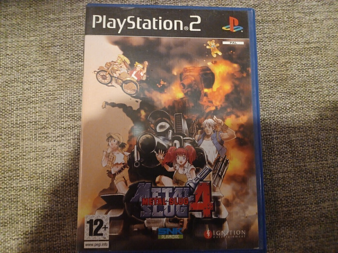 PS2 - Metal Slug 4 ( CB )