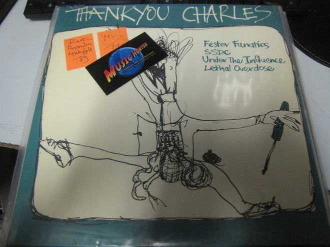 ERI ESITTÄJIÄ- THANK YOU CHARLES LP AUSTRALIA '89 M-/M-