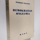 Herbert Tingsten : Demokratian ongelmia - pikkukuva 1