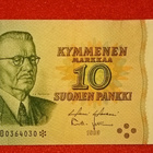 Korvaava eli tähtiseteli 10 markkaa 1980     D sarjaa - pikkukuva 1