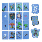 MINECRAFT WATERPROOF PLAYING CARDS	(42 313)	pelikortit - pikkukuva 2