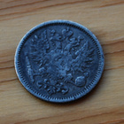 Suomi, 50 penniä 1889, Hopeaa, Aleksanteri III - pikkukuva 2
