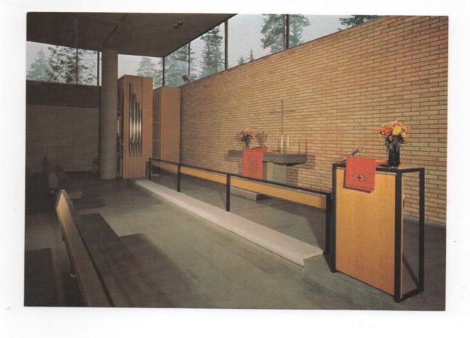 LAHTI: SALPAUSSELÄN KIRKKO (sisältä)