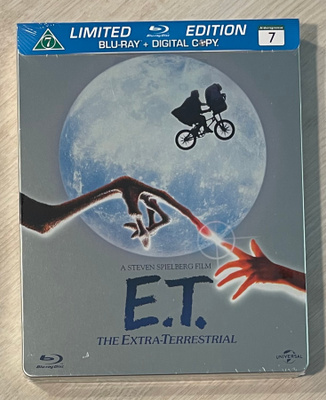 Steven Spielberg: E.T. (1982) Limited Steelbook (UUSI)