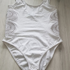 Topshop valkoinen Bodysuit / Body  - koko 38 - pikkukuva 1