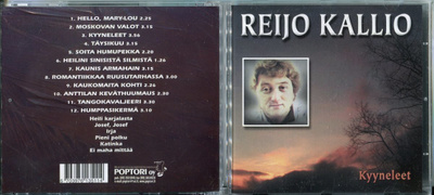 REIJO KALLIO . CD-LEVY . KYYNELEET