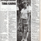 Me Naiset n:o 27 1981 60-luku. Zarah. Maitotyttö Tiina Karhu - pikkukuva 3