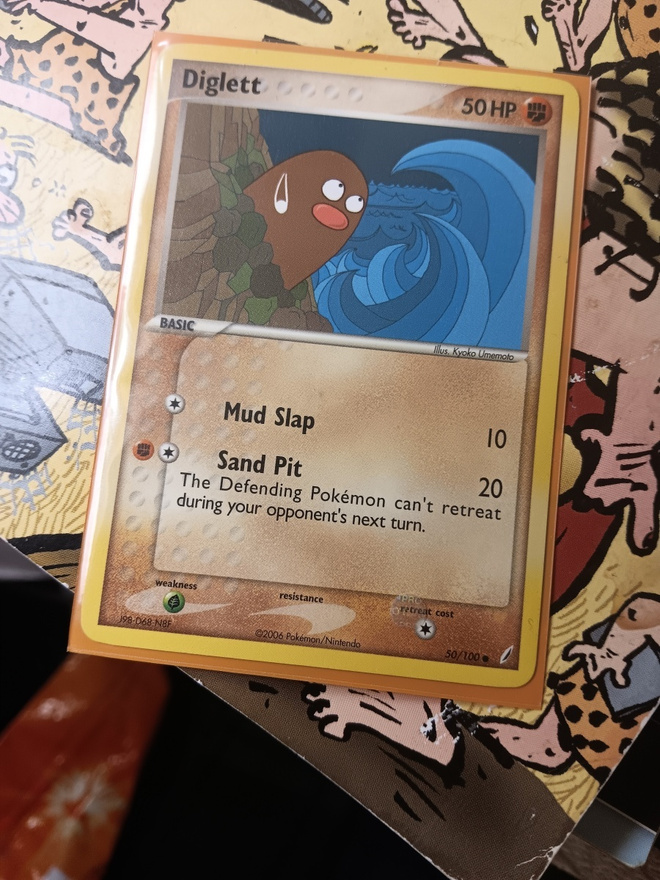Diglett (CG 50) EX Crystal Guardians - Singles non holo card