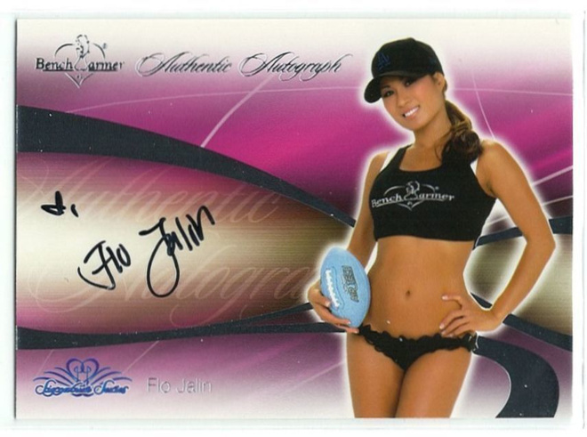 Bench Warmer 2008 Signature Series Autograph Flo Jalin