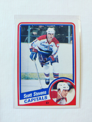 84-85 Topps - Scott Stevens