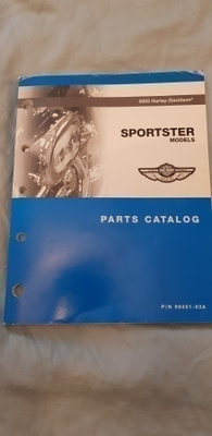 HARLEY-DAVIDSON Parts Catalog Sportster 2003 99451-03A