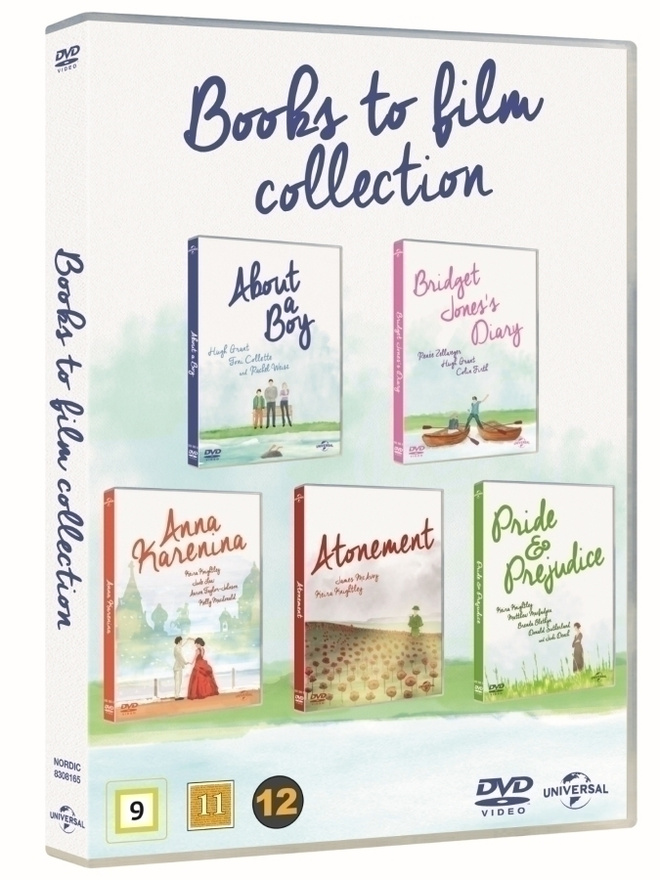 Books To Film Collection (5xDVD)