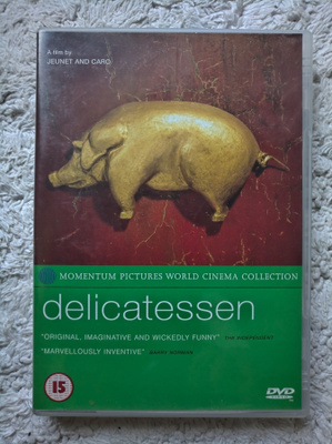 Delicatessen – herkuttelijoiden yö, DVD. Vain eng.tekstit