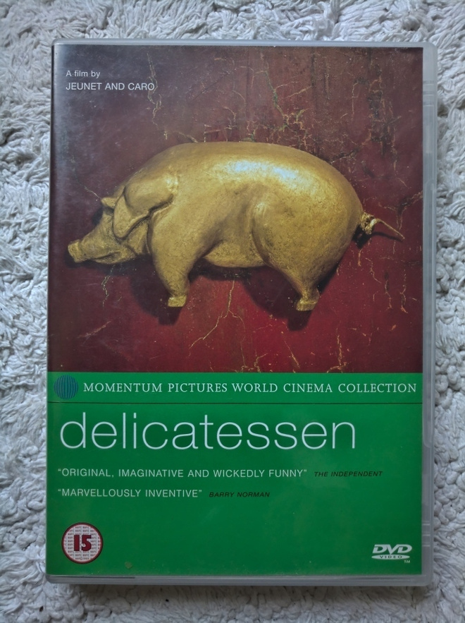 Delicatessen – herkuttelijoiden yö, DVD. Vain eng.tekstit