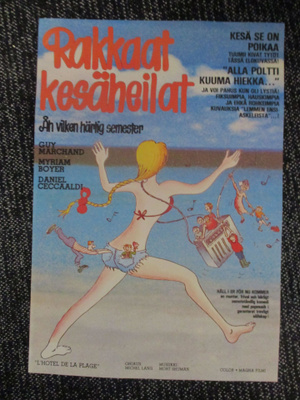 Rakkaat kesäheilat (1977) - vanha elokuvajuliste