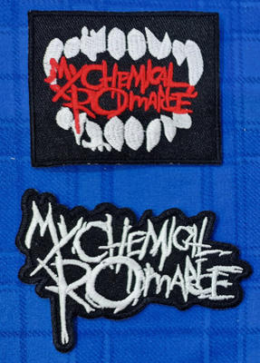 2 kpl MY CHEMICAL ROMANCE kangasmerkkejä