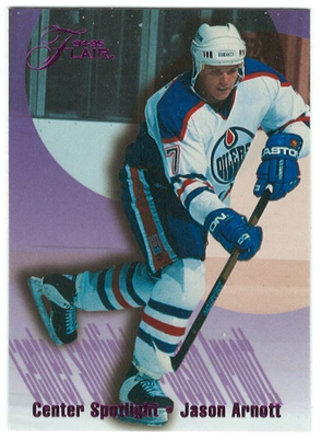 94-95 Flair Center Spotlight Jason Arnott