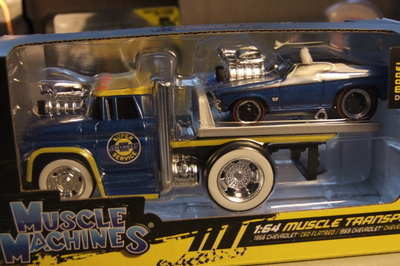 Chevrolet C60 flatbed -53 + Chevrolet chevelle SS -69 1:64