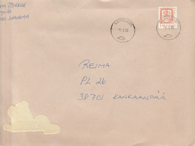 Postileima, SAHALAHTI, satelliittileima