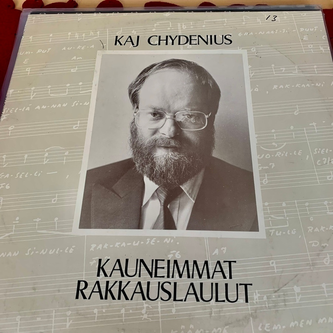 KAJ CHYDENIUS: Kauneimmat rakkauslaulut * FIN 1977