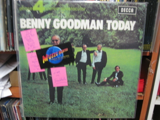 BENNY GOODMAN - TODAY -71 ORIG 1ST SWE M-/M- 2LP +