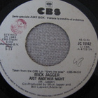 Mick Jagger just another night /Paul Young 7 45 Italia promo - pikkukuva 1
