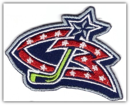 NHL - Columbus Blue Jackets -kangasmerkki / hihamerkki
