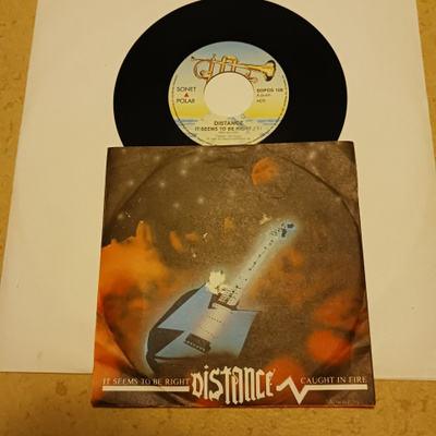Distance – It Seems To Be Right 7" ps Suomi Heavy 1985