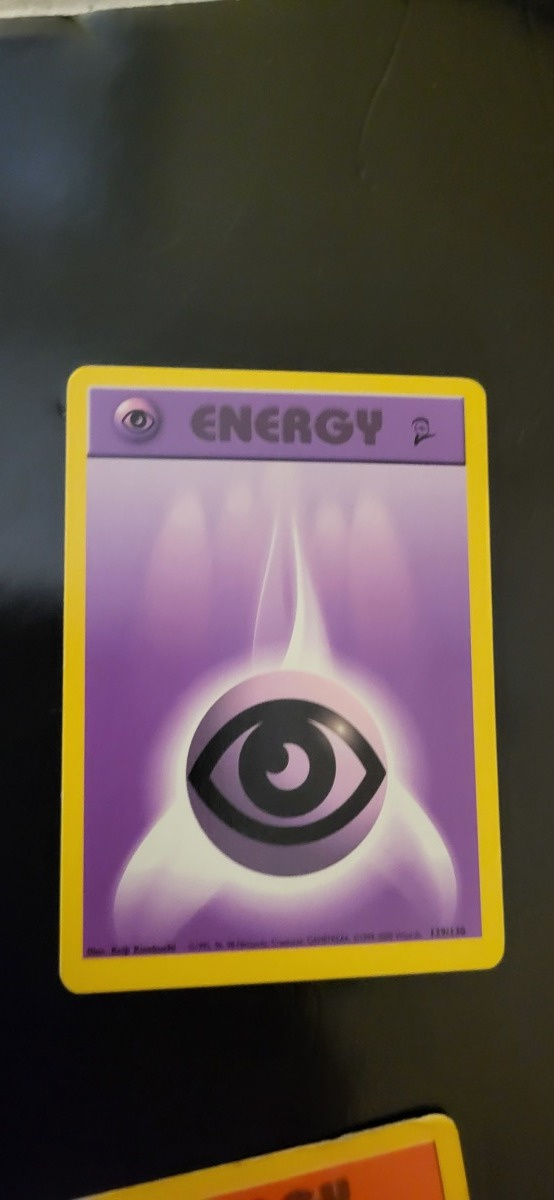 Psychic energy #129 Base Set 2 (BS2) card