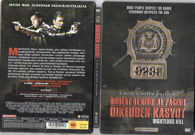 Oikeuden Kasvot (19 605) k -FI- Steelbook, DVD (2) robert de