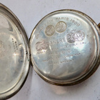VANHA Kello Zenith 24 t Taulu Grand Prix Paris 1900 Hopeaa - pikkukuva 2