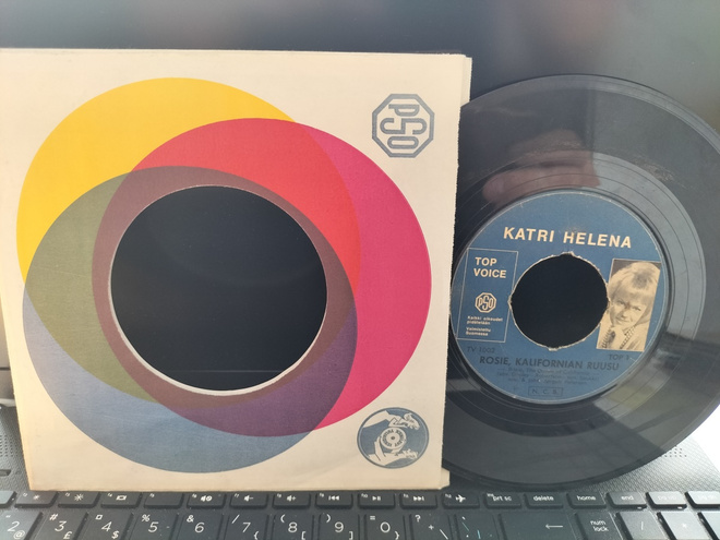KATRI-HELENA, Tiedät aivan liikaa/ Rosie... 7'' -66