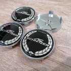BMW vannekeskiöt – AC Schnitzer Musta-Valko – 68mm (4kpl - pikkukuva 5